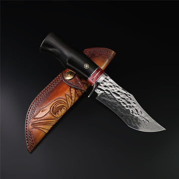 The General Damascus Steel Fixed Blade